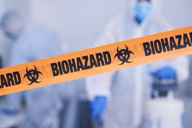 Professional Biohazard Cleanup technician working in Boulder City, NV